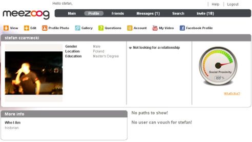 Meezoog, czyli ocenianie przyjaźni 1