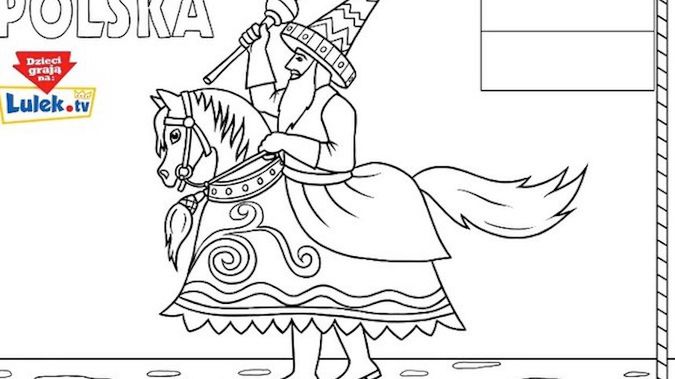 Polska - kolorowanka