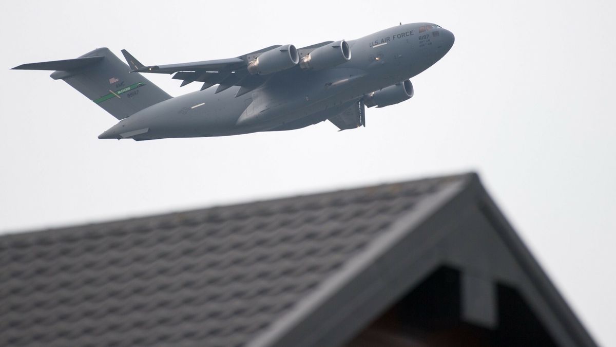 Reporter archiwum 2024 05
04.05.2024 Gdansk Amerykanski ciezki wojskowy samolot transportowy Boeing C 17A Globemaster IIIFot. Wojciech Strozyk/REPORTER
Wojciech Strozyk/REPORTER