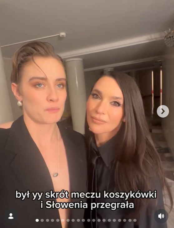 Katarzyna Zillmann i Janja Lesar po Gali Mistrzów Sportu