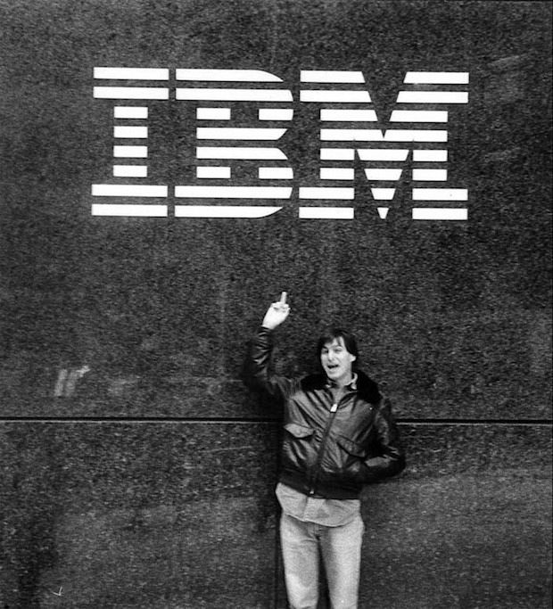 Steve Jobs budujący relacje biznesowe z IBM, 1983 r.