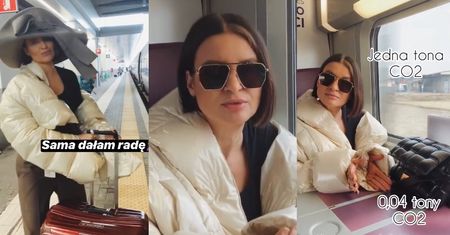 Joanna Horodyńska ucieka przed koronawirusem pociągiem z Mediolanu do Paryża: "Nie panikujmy. Nadal można kupić kapelusz i iść na kolację!"