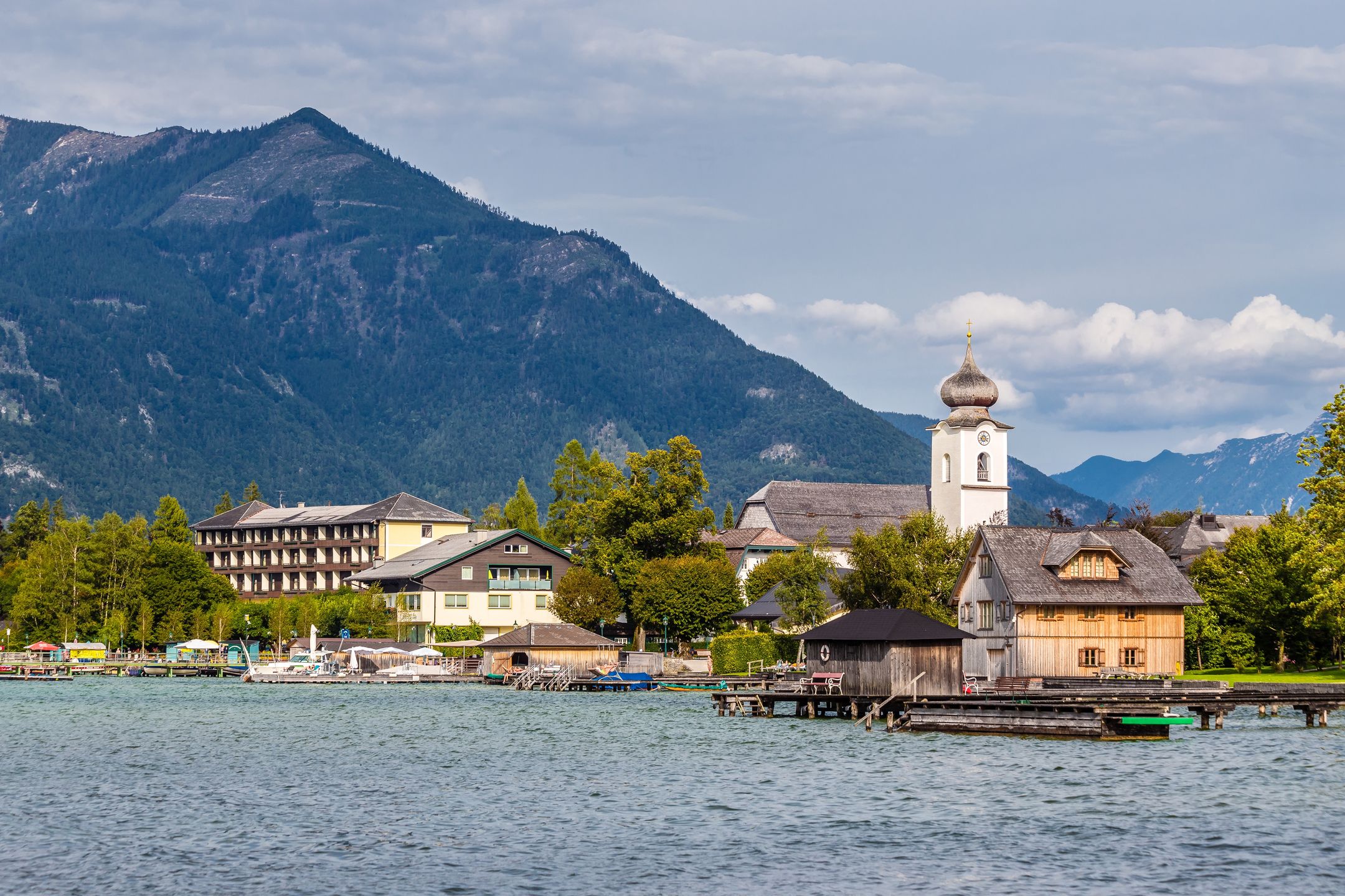 Strobl nad jeziorem Wolfgangsee