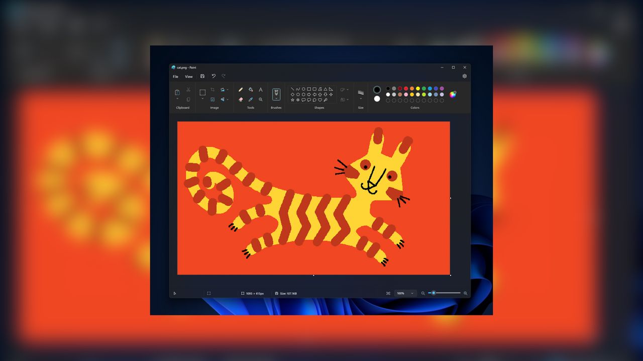 Windows 11: Paint z ciemnym motywem. Trwają testy