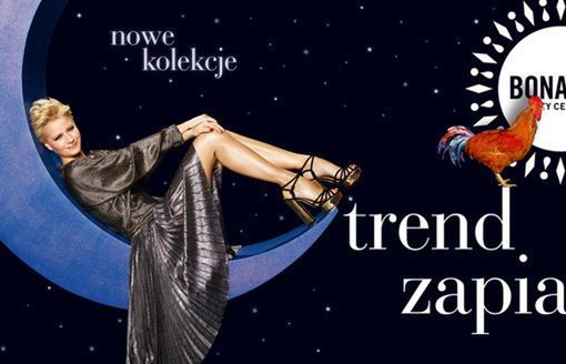 Małgorzata Kożuchowska z hasłem „Trend zapiał” w jesiennej kampanii centrum Bonarka