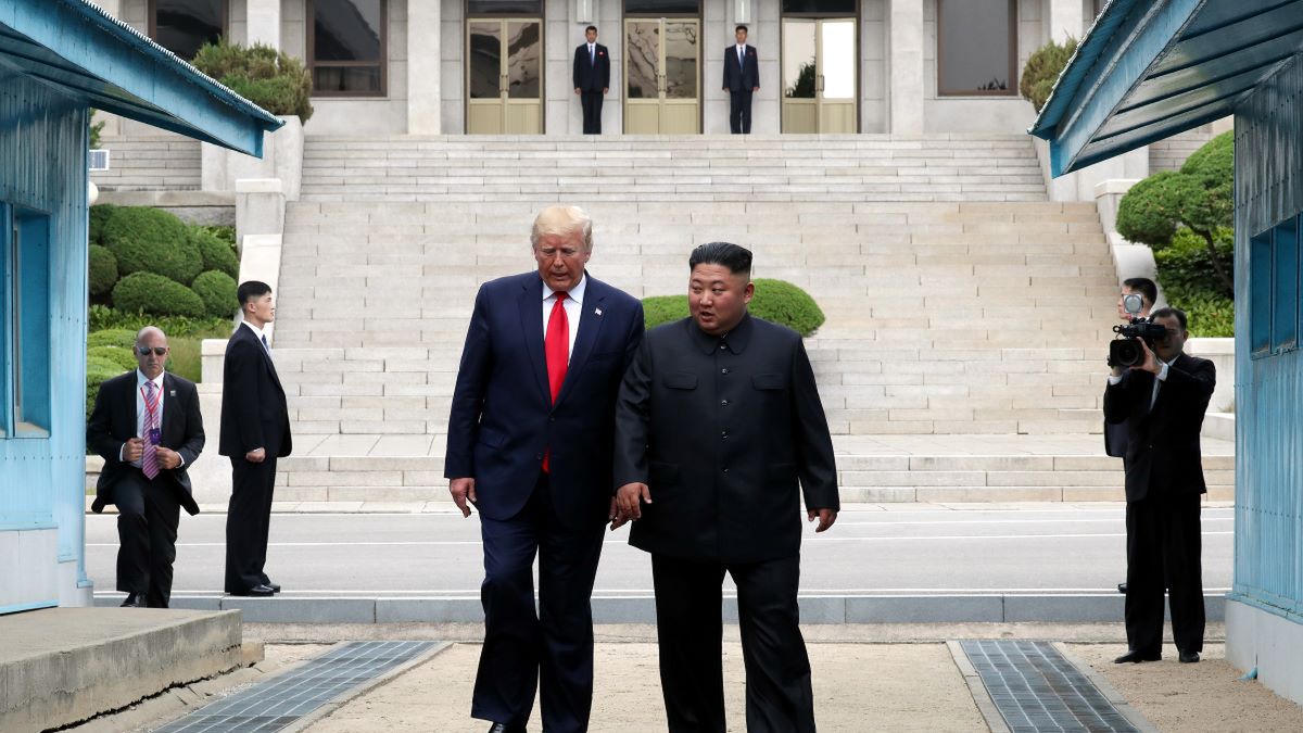 Donald Trump, Kim Dzong Un