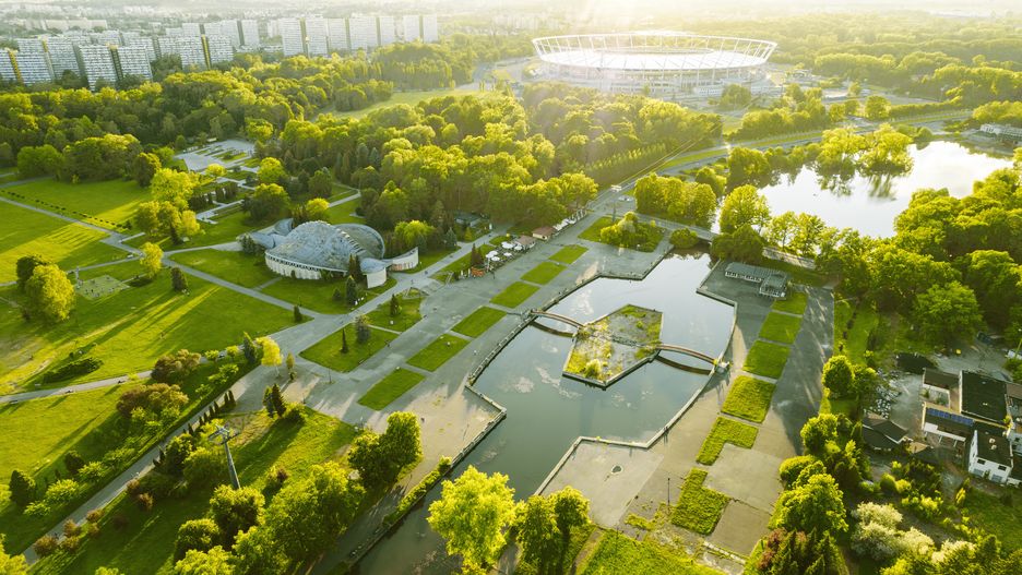 Park Śląski to największy park miejski w Polsce