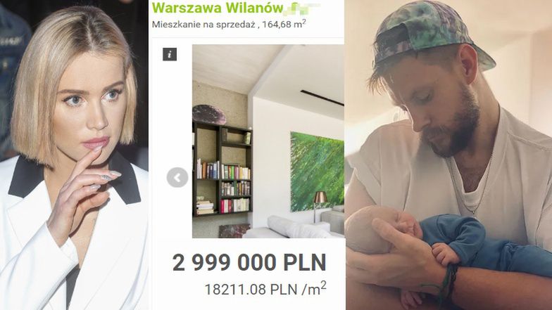 Maffashion i Sebastian Fabijański sprzedają mieszkanie.