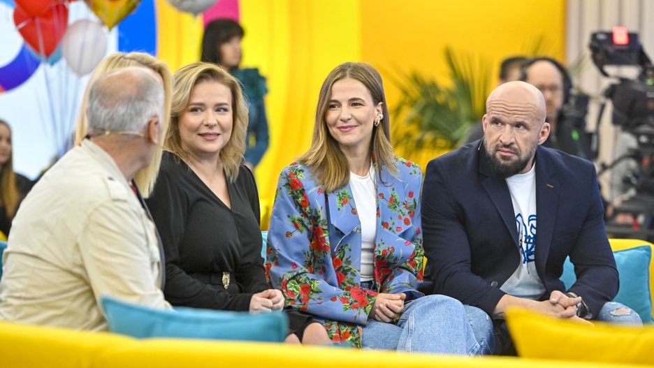 Aneta Zając w "Halo tu Polsat"