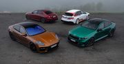Porównanie Audi RS 6 GT, BMW M5, Mercedesa-AMG E53 i Porsche Panamery GTS: wojna pokoleń