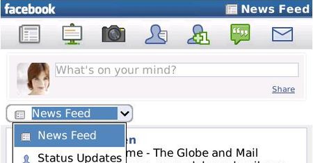 Kolejne wcielenie Facebooka dla Blackberry