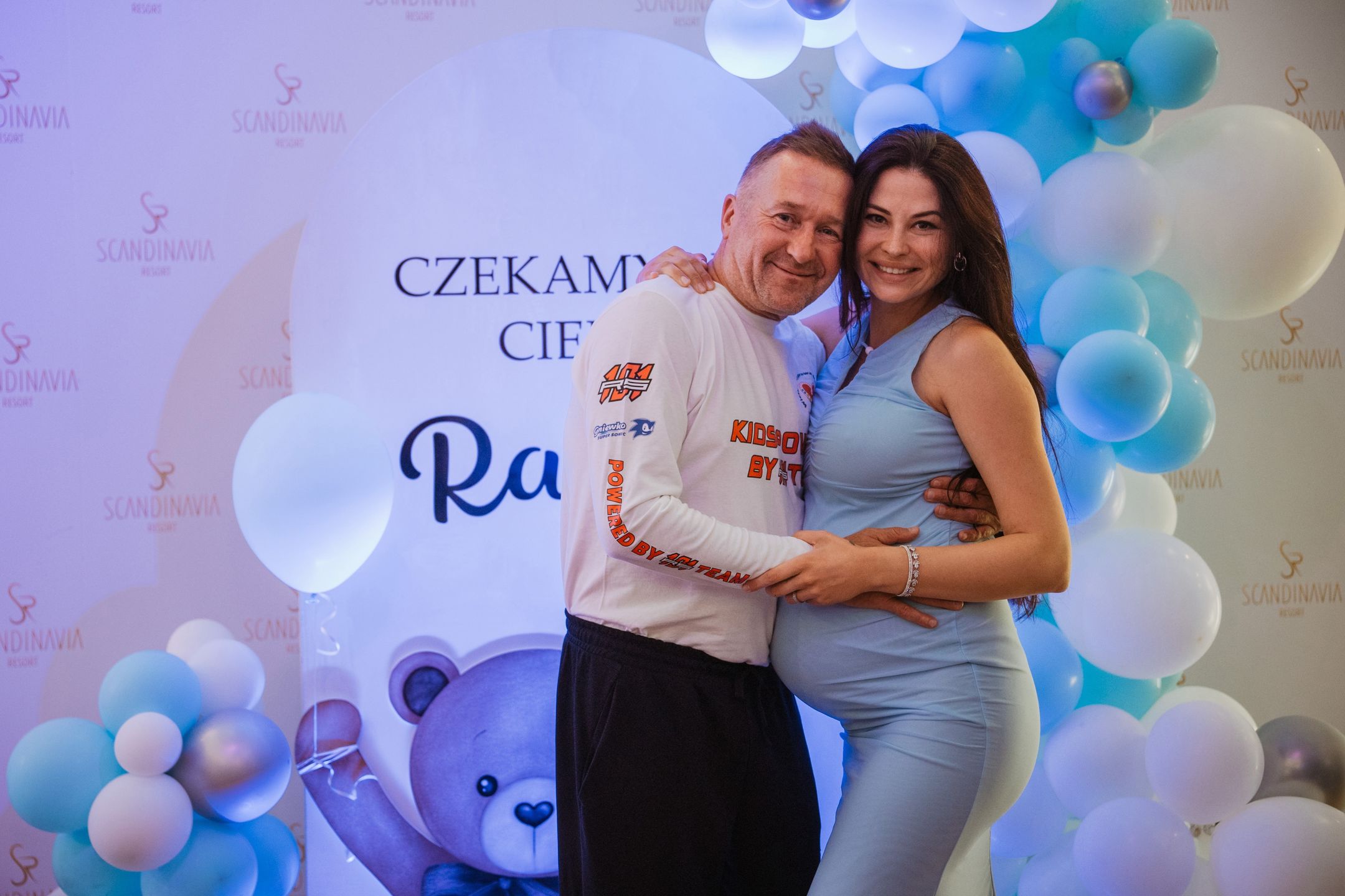 Rafał Sonik z partnerką Izą