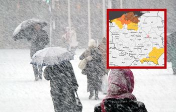 Śnieżyce nadciągają nad Polskę. Jest pomarańczowy alert