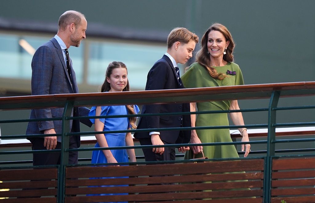 Kate Middleton i książę William z dziećmi