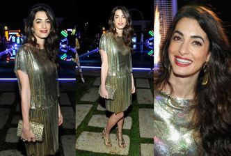 Amal Clooney pozuje 4 miesiące po porodzie