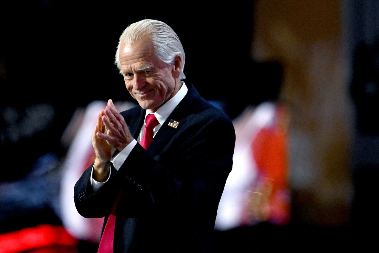 Peter Navarro, former Trump advisor, spoke at the Republican convention after being released from prison