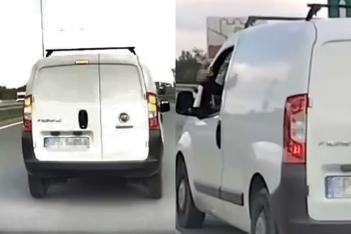 "Córka wpadła w panikę". Kierowca po tym, co zrobił, otworzył okno