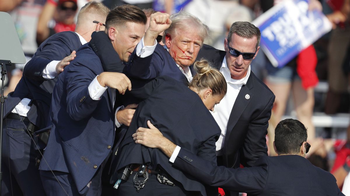 Donald Trump postrzelony