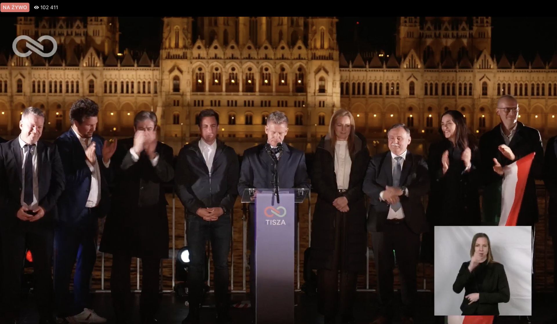 "Wyzwoliliśmy Węgry". Magyar przemówił do tłumu