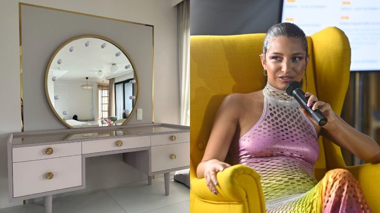 Julia Wieniawa zmienia wystrój sypialni i sprzedaje swoje meble