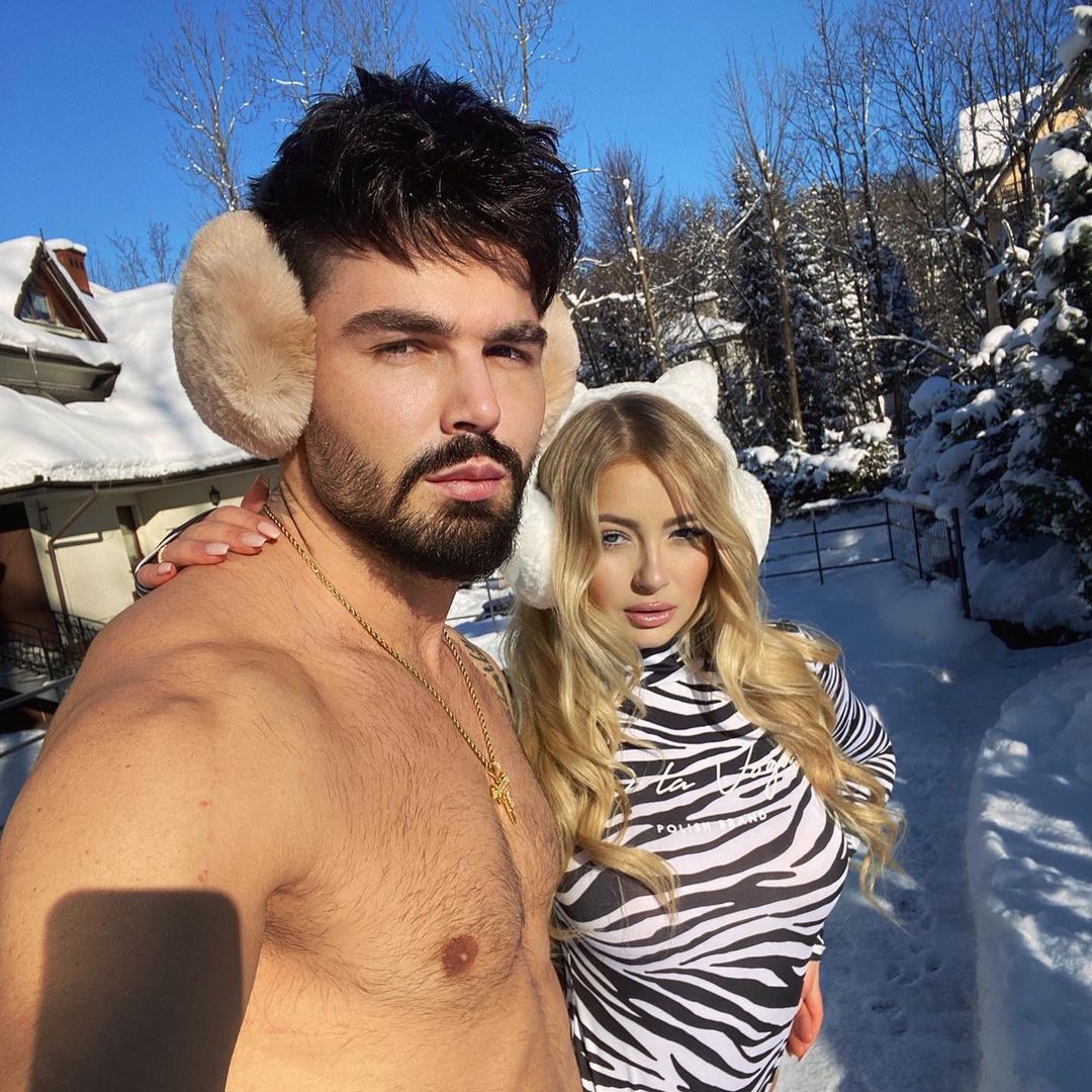 Monika i Paweł z "Love Island" morsują w Zakopanem