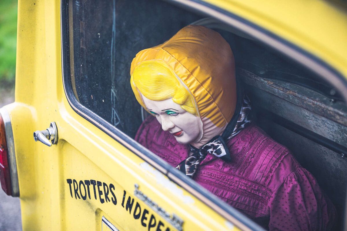 Reliant Regal z serialu "Tylko głupcy i konie"