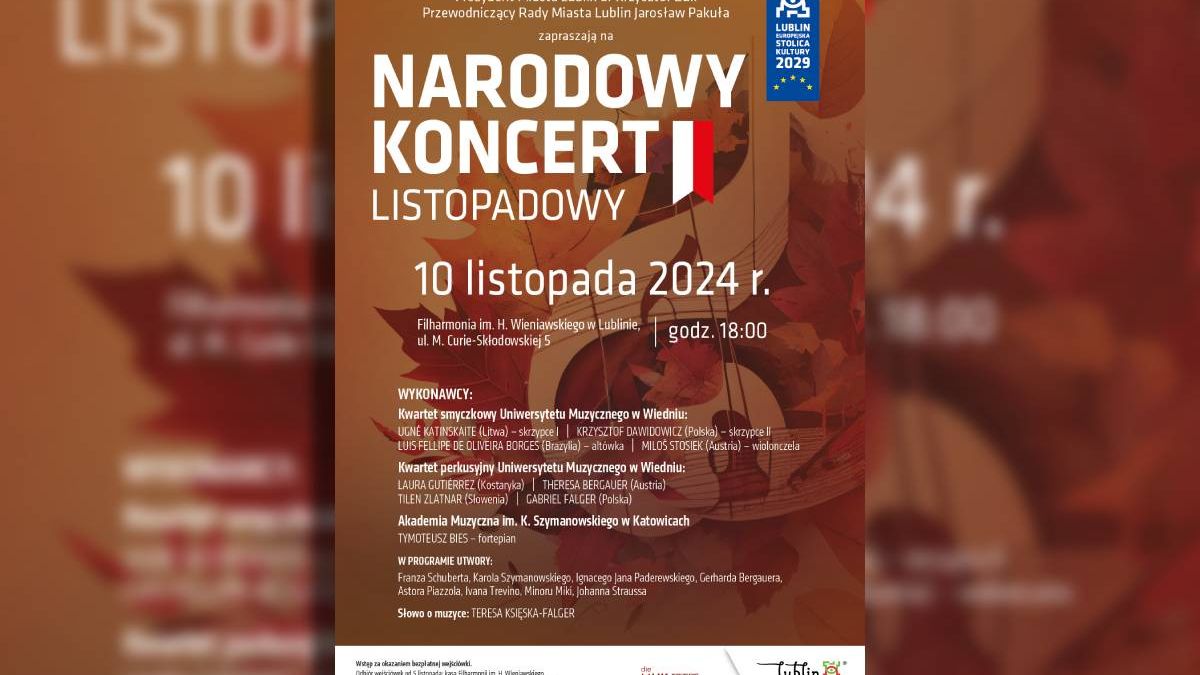 grafika Narodowy Koncert Listopadowy 2024