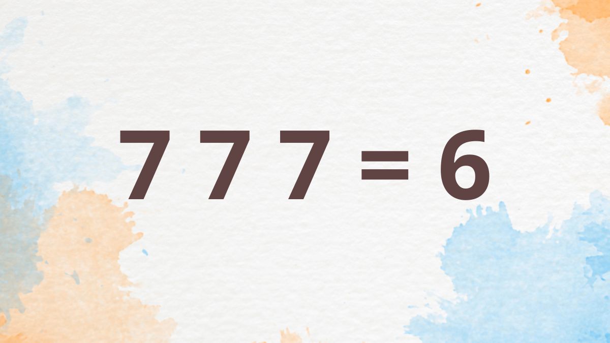 Zagadka matematyczna, na którą masz 10 sekund.