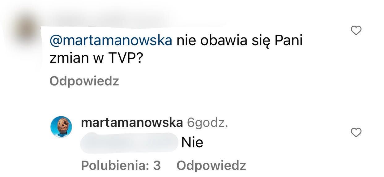 Marta Manowska odpowiada internaucie 