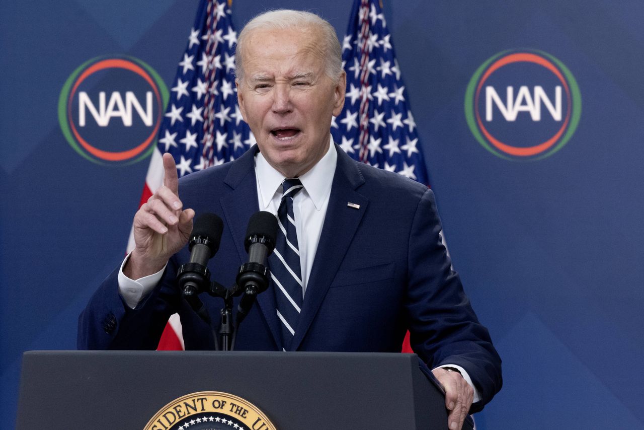 Biden's statement following Iran's attack on Israel