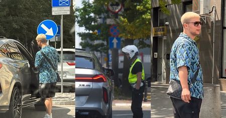 Allan Krupa pędził po mieście BMW za ponad PÓŁ MILIONA. 19-latek wdał się w rozmowę z policjantem (ZDJĘCIA)