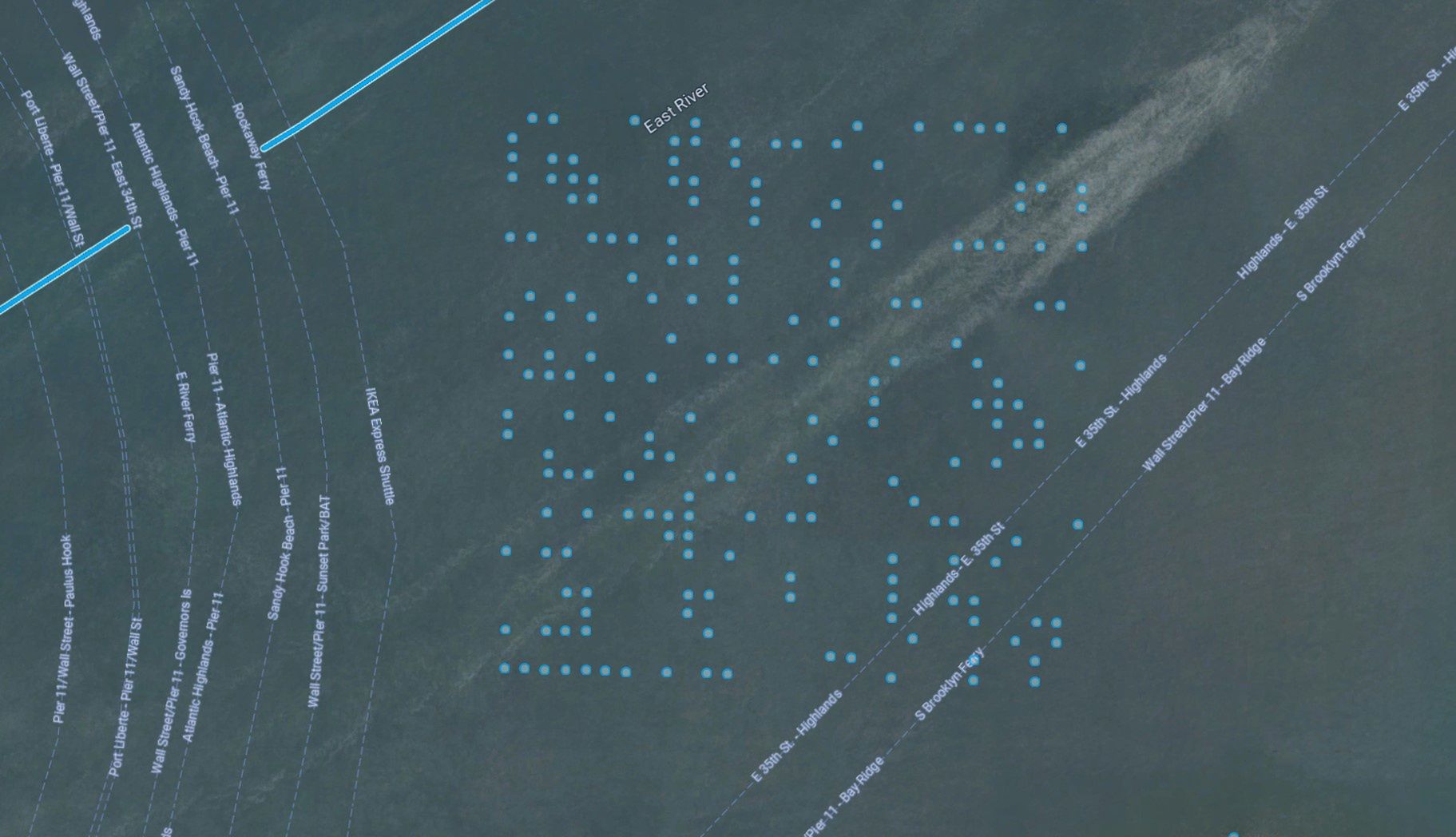 Nietypowy układ "zdjęć sferycznych" w Google Maps