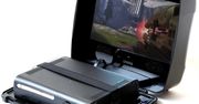 Walizka z monitorem LCD i głośnikami na konsolę Xbox 360