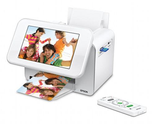 Epson PictureMate Show - cyfrowa ramka z przenośną drukarką do zdjęć