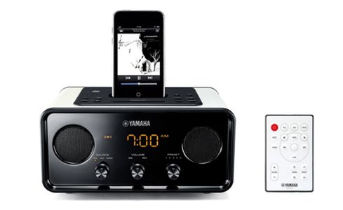 Yamaha prezentuje nowe radio-budziki ze stacją dokującą do iPoda/iPhonea