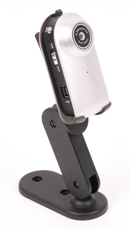 Miniaturowa, szpiegowska kamera z czujnikiem hałasu