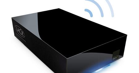 LaCie Wireless Space - router WiFi z dyskiem twardym