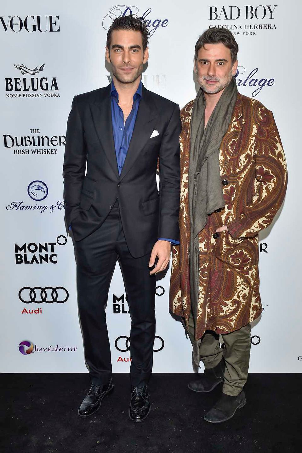 Jon Kortajarena, Marcin Tyszka - premiera Vogue Man Polska