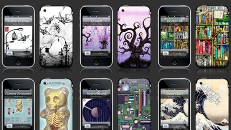 Artystyczne skórki do iPhone’a 3G 1