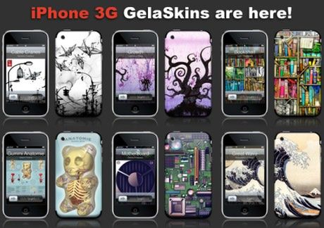 Artystyczne skórki do iPhone’a 3G