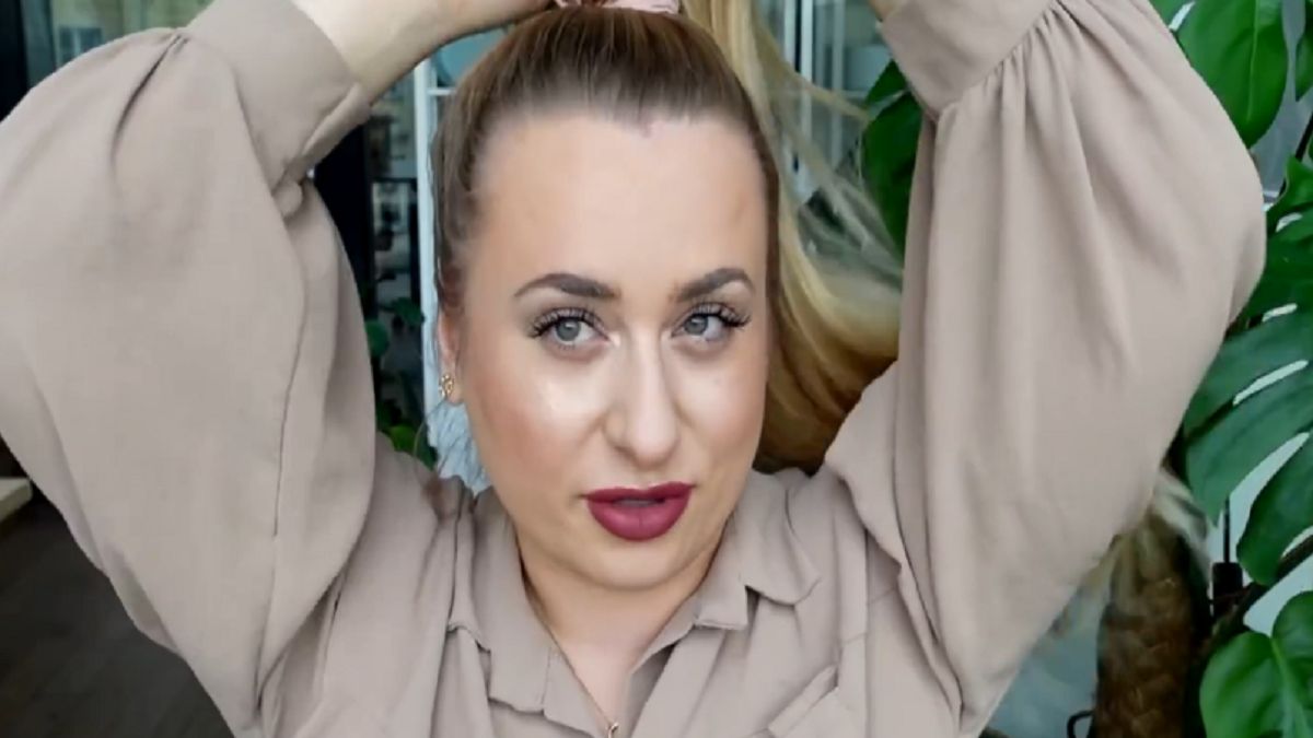 Pokazała fryzury dla "brudnych włosów". Internauci powiedzieli co myślą