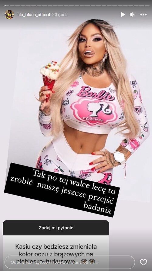 Laluna chce zmienić kolor oczu
