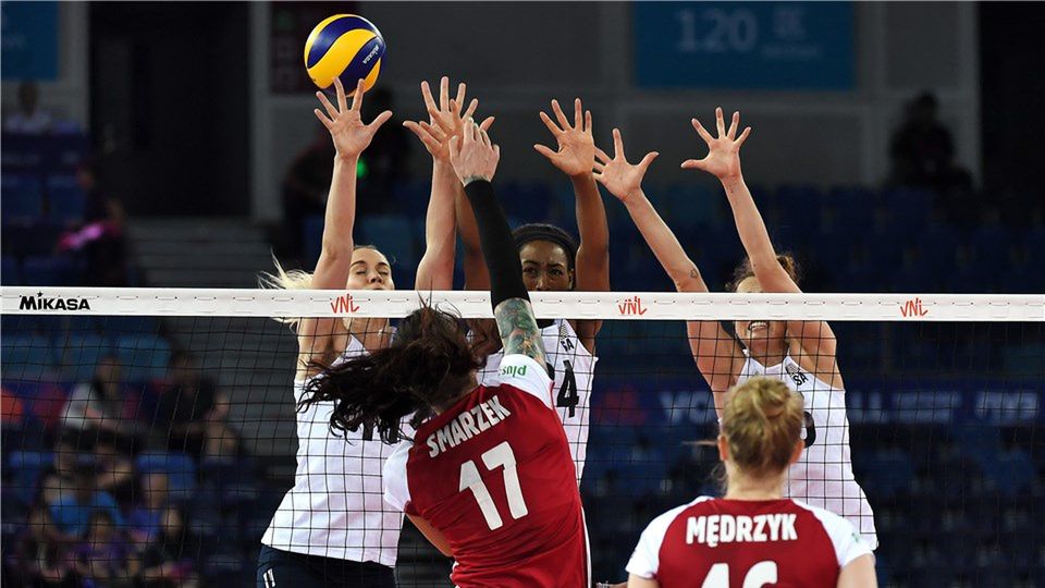 Zdjęcie okładkowe artykułu: Materiały prasowe / volleyball.world / Na zdjęciu: atakuje Malwina Smarzek 