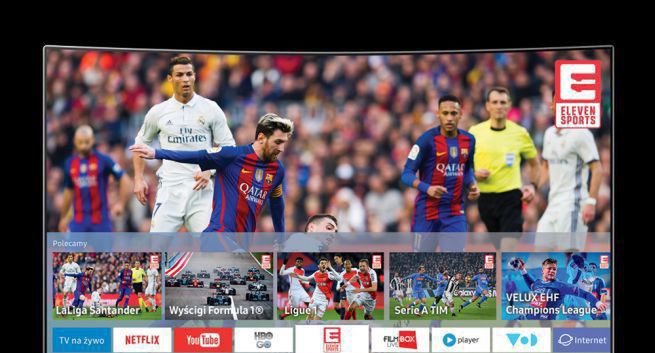 Aplikacja Eleven Sports w Samsung Smart TV