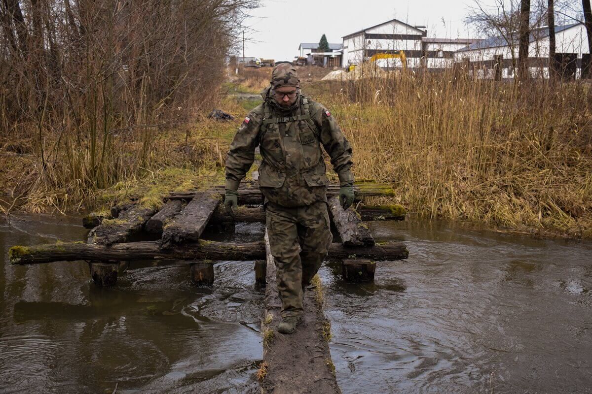 strzelec, survival, las