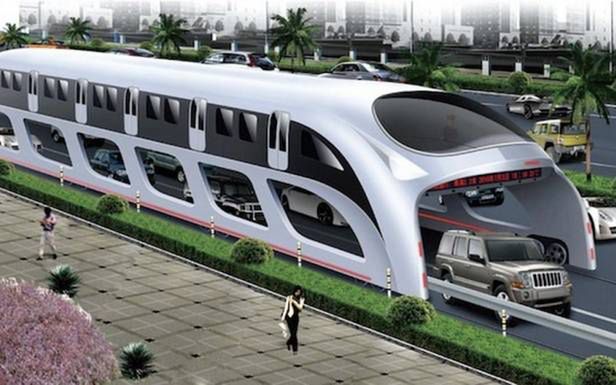 Elevated High-Speed Bus