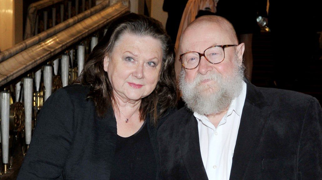 Jerzy Bralczyk i Lucyna Kirwil