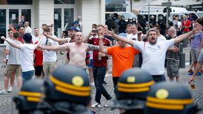 Euro 2016: chaos w Marsylii, starcia kibiców przed meczem Anglia - Rosja (wideo)