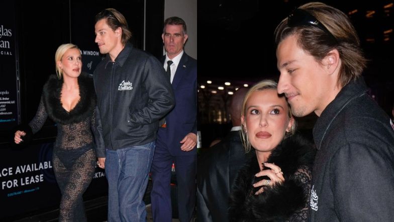 Millie Bobby Brown w drodze na randkę z mężem