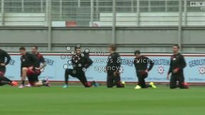 Ostatni trening piłkarzy Bayeru przed meczem z FC Kopenhagą